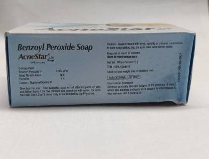 Acnestar Soap (pack of 1) Acnestar Soap (pack of 1)