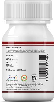 Inlife Vitamin B12 with Alpha Lipoic Acid Folic Acid | Nerve Health for Men & Women. (120 Tablets) Inlife Vitamin B12 with Alpha Lipoic Acid Folic Acid | Nerve Health for Men & Women. (120 Tablets)