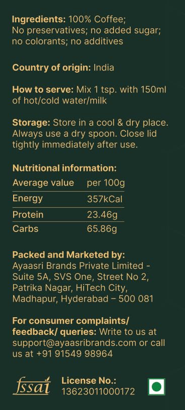 Brew & Bliss Hazelnut Coffee 60g Instant Flavored Cafe Style Coffee 100% Authentic Strong Coffee Powder for Hot & Cold Brew & Bliss Hazelnut Coffee 60g Instant Flavored Cafe Style Coffee 100% Authentic Strong Coffee Powder for Hot & Cold