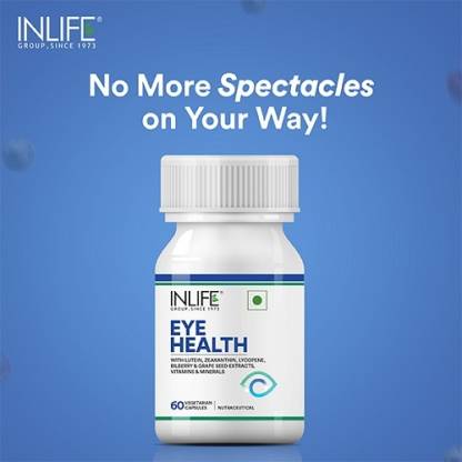 Inlife Eye Health Supplements to Improve Vision & Protects Eyes from Oxidative Stress (60 Capsules) Inlife Eye Health Supplements to Improve Vision & Protects Eyes from Oxidative Stress (60 Capsules)