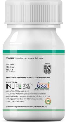 Inlife Lung Detox Supplement Lungs Cleaner Pure Capsule ஆண் பெண்களுக்கான ஆரோக்கியமான நுரையீரல் (60 காப்ஸ்யூல்கள்) Inlife Lung Detox Supplement Lungs Cleaner Pure Capsule ஆண் பெண்களுக்கான ஆரோக்கியமான நுரையீரல் (60 காப்ஸ்யூல்கள்)
