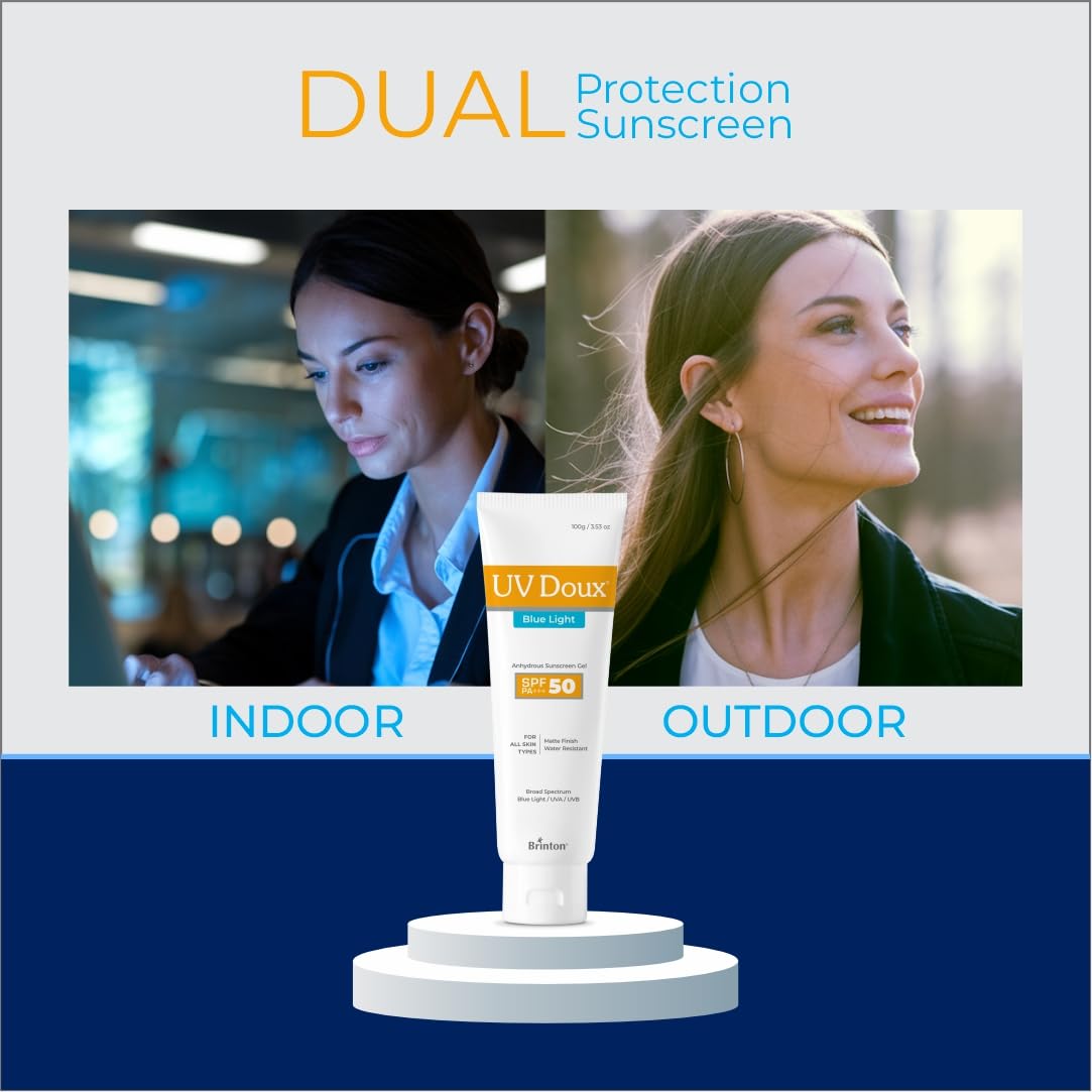 link Brinton UV Doux Blue Sunscreen 30gm