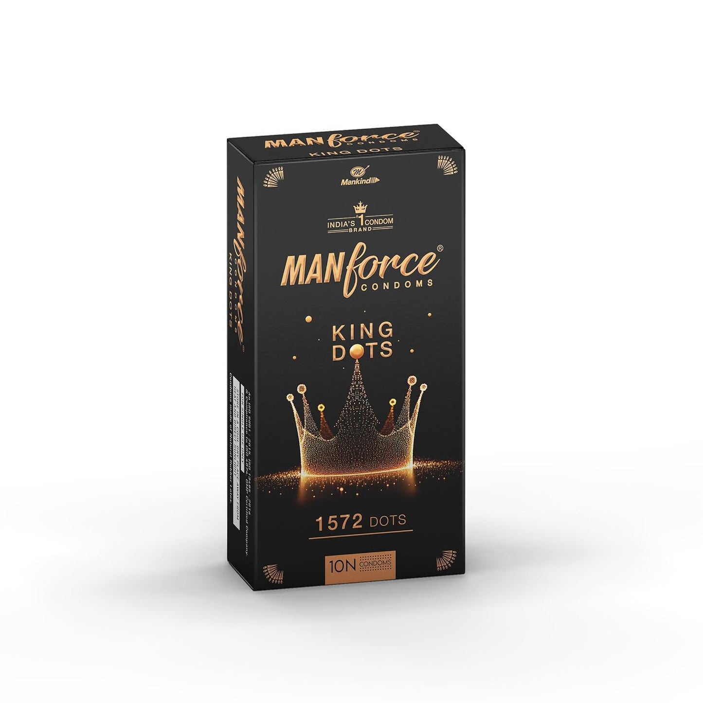 link Manforce King Dots Condoms (10pcs) + Epic Lavender Lube (60ml)