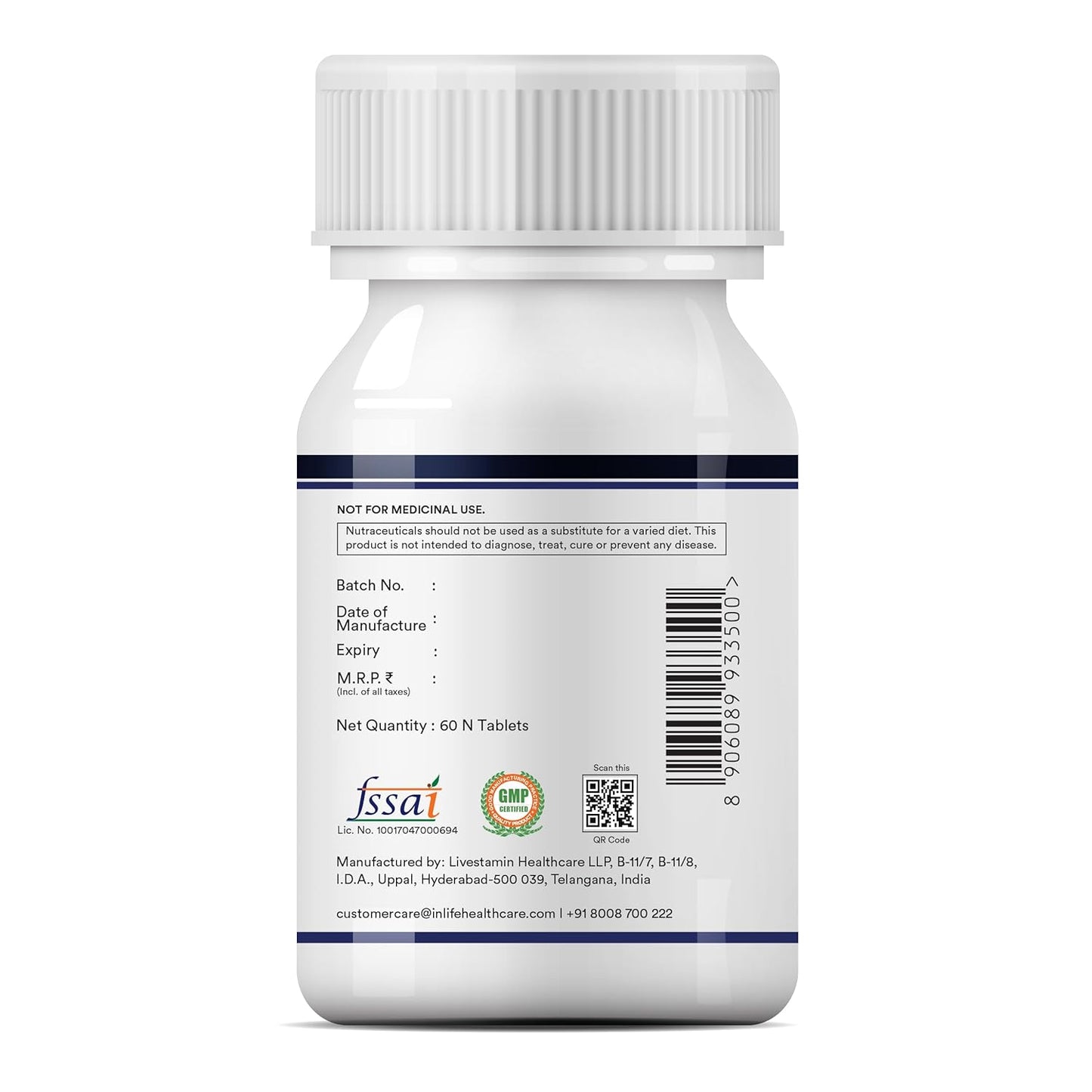 INLIFE Melatonin 10mg with Tagar 250mg 60 Tablets Enhanced with Vitamin B6 & Chamomile Extract May Support Restful Sleep Relaxation Non-Habit Forming Supports Eye Health INLIFE Melatonin 10mg with Tagar 250mg 60 Tablets Enhanced with Vitamin B6 & Chamomile Extract May Support Restful Sleep Relaxation Non-Habit Forming Supports Eye Health
