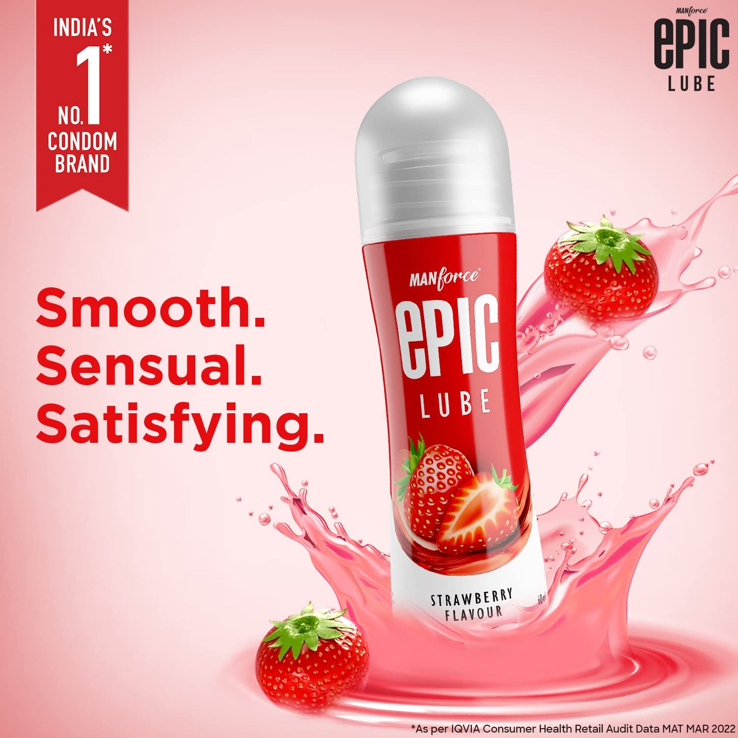 link Manforce Xtra pleasure climax delay extra dotted condoms 10s+ MANFORCE EPIC Strawberry LUBE 60 ml