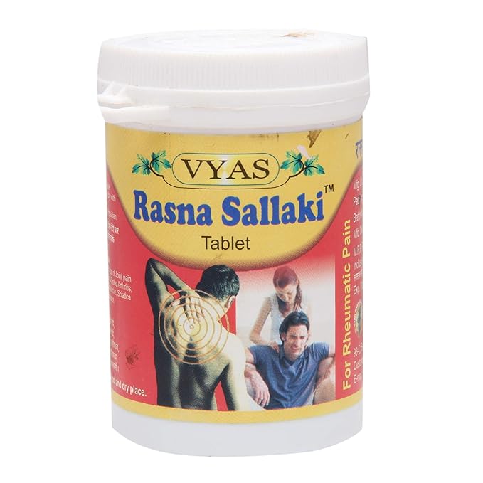 Vyas Rasna Sallaki - 100 Tablets Red Vyas Rasna Sallaki - 100 Tablets Red