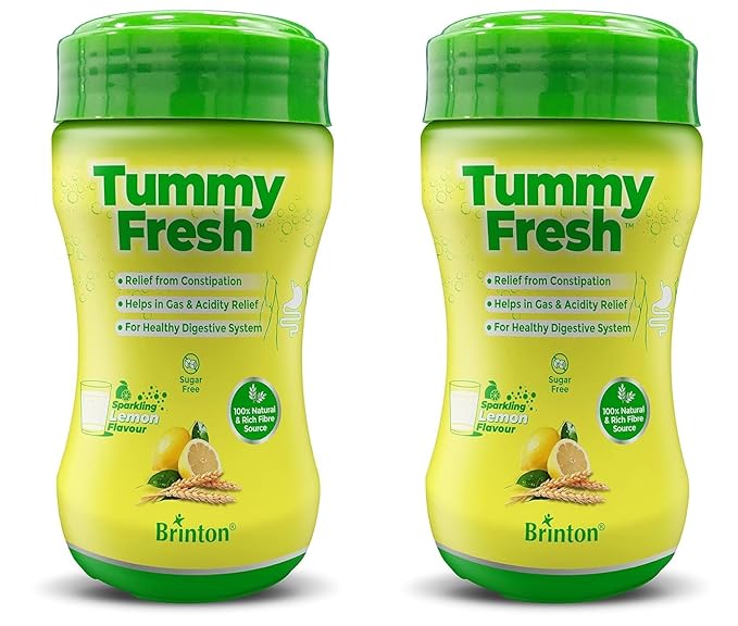 link Brinton Tummy Fresh (Sugar Free) for Healthy Digestive system and Relief from constipation Gas and Acidity - 250 gm (250 gm)