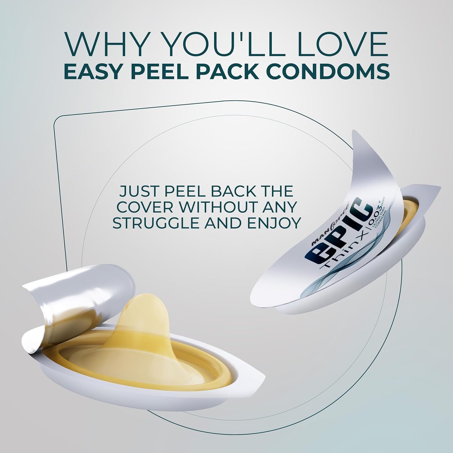 link Manforce Epic Staylong spray + Epic ThinX 3s