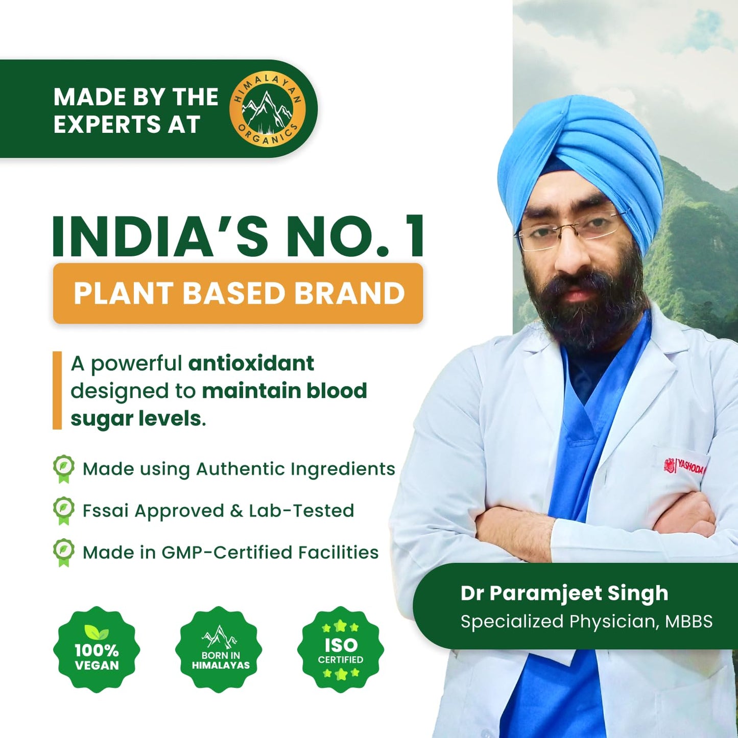 Himalayan Organics Alpha Lipoic Acid 300mg | Boost Liver Function Healthy Blood Sugar Antioxidant | Good For Nerves And Heart Functioning - 60 Veg Tablets Himalayan Organics Alpha Lipoic Acid 300mg | Boost Liver Function Healthy Blood Sugar Antioxidant | Good For Nerves And Heart Functioning - 60 Veg Tablets