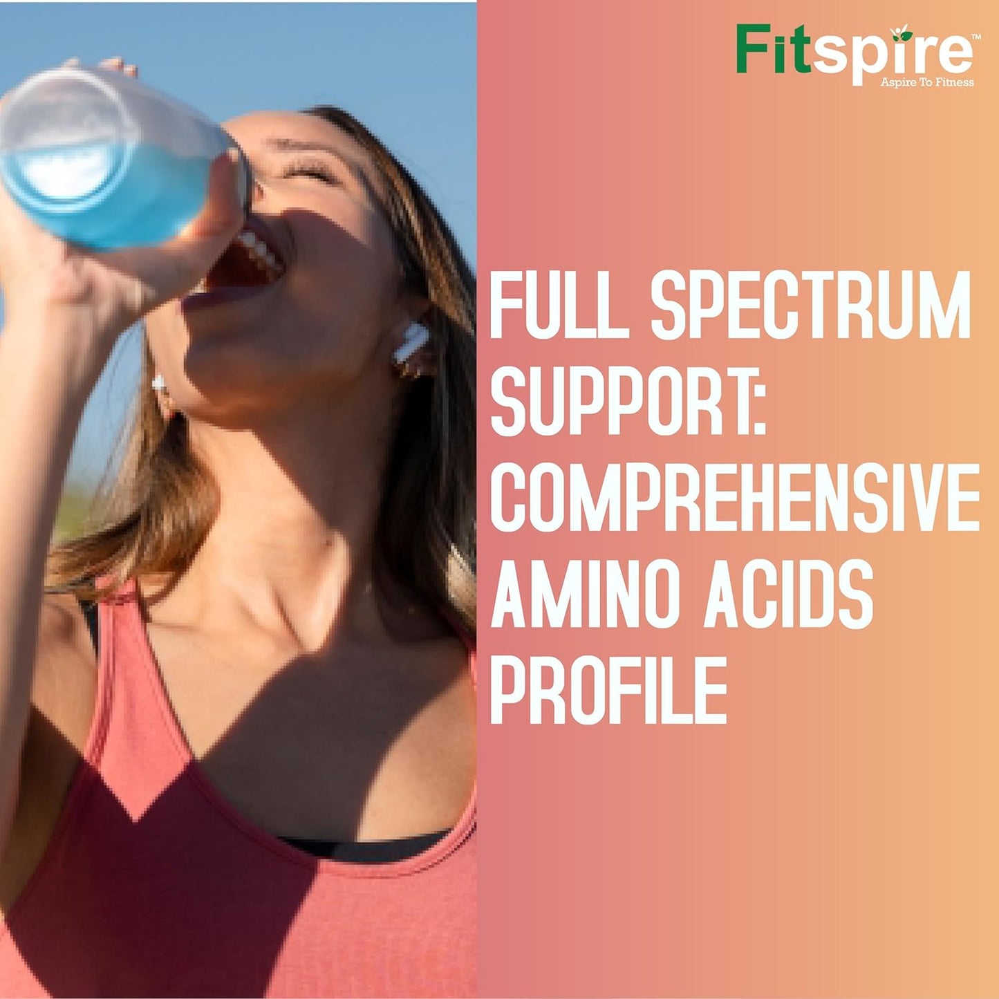 Fitspire Super gold BCAA supplement muscle growth recovery intra-workout Mix Fruit punch BCAA (250 g Mix fruit punch) Fitspire Super gold BCAA supplement muscle growth recovery intra-workout Mix Fruit punch BCAA (250 g Mix fruit punch)