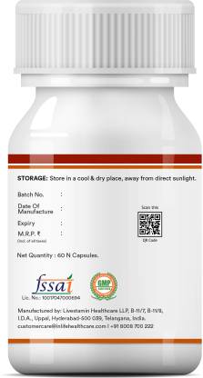 Inlife Berberine HCL 500mg with Milk Thistle & Turmeric | Glucose Metabolism (60 No) Inlife Berberine HCL 500mg with Milk Thistle & Turmeric | Glucose Metabolism (60 No)