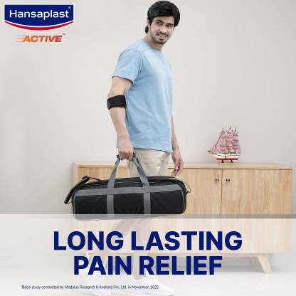 HANSAPLAST Active Tennis Elbow Support with Pressure Pad for Long Lasting Pain Relief Elbow Support HANSAPLAST Active Tennis Elbow Support with Pressure Pad for Long Lasting Pain Relief Elbow Support