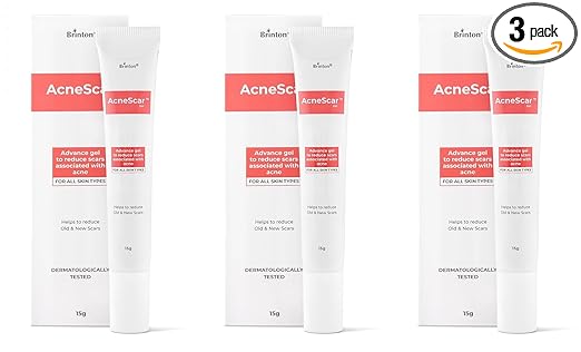 link Brinton AcneScar Advanced Gel to Reduce Acne Scars & Acne pits -15gm