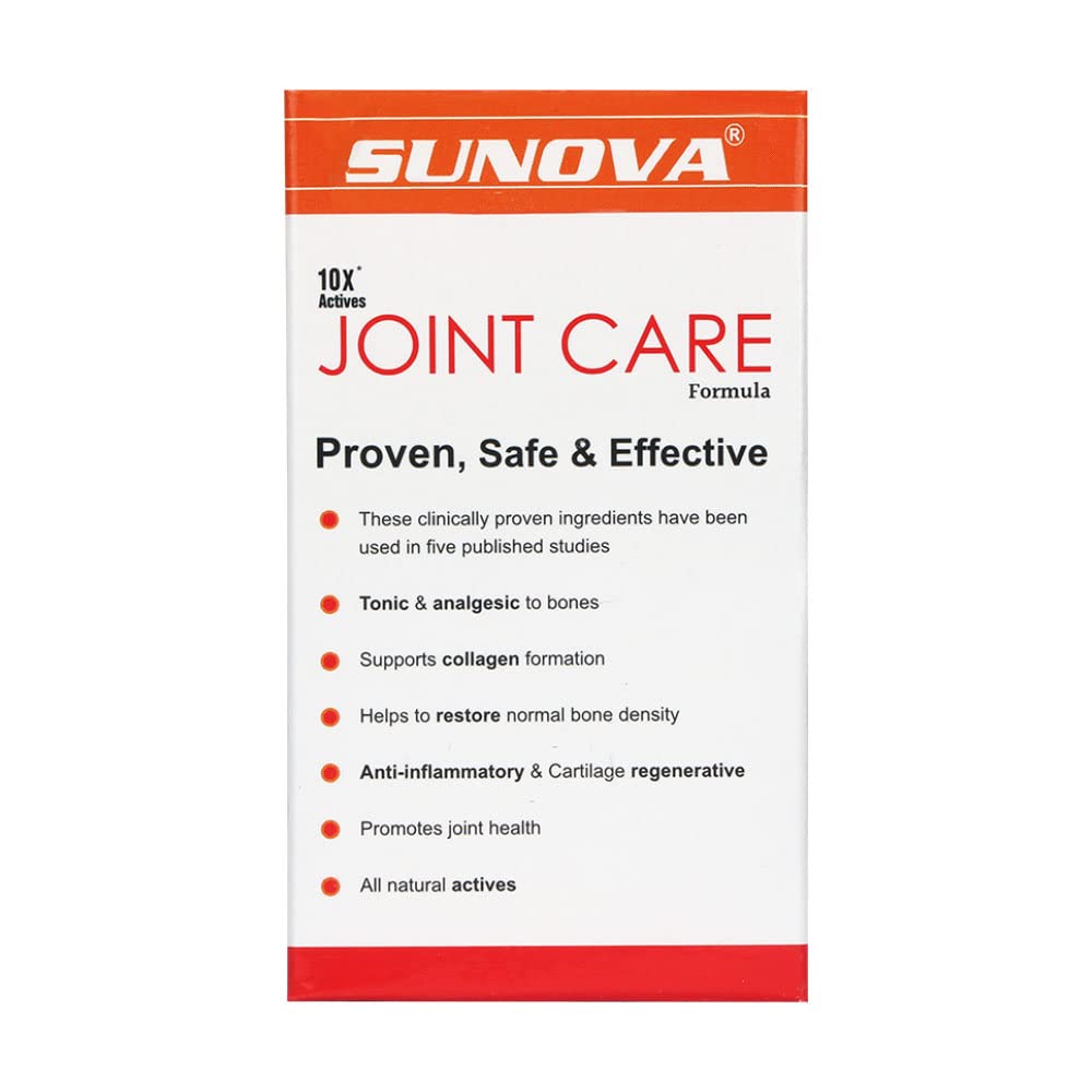 SUNOVA JOINT CARE FORMULA 60 CAPSULES (60 No) SUNOVA JOINT CARE FORMULA 60 CAPSULES (60 No)