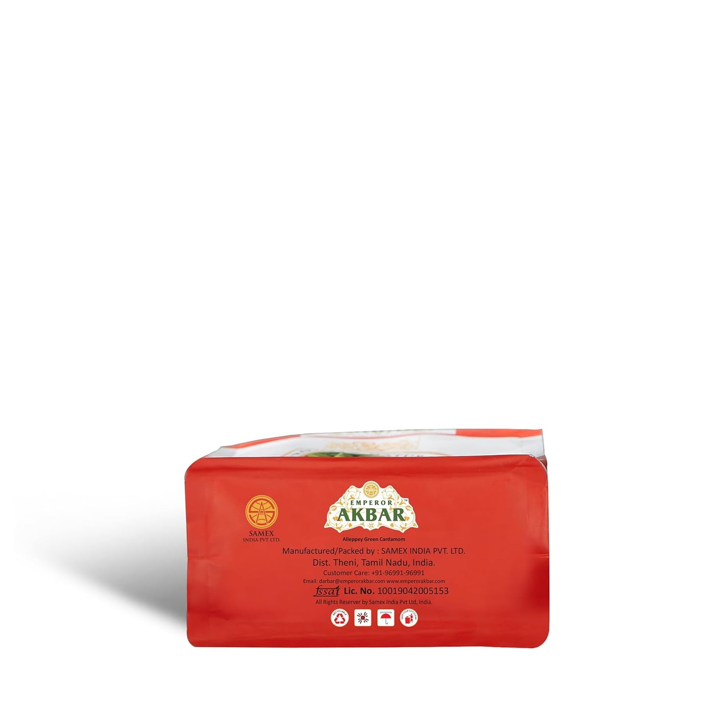 Emperor Akbar Alleppey Green 250g Whole Cardamom (Elaichi) Superior Aroma-lock Pack (Red Grade - 6 to 7mm) Emperor Akbar Alleppey Green 250g Whole Cardamom (Elaichi) Superior Aroma-lock Pack (Red Grade - 6 to 7mm)