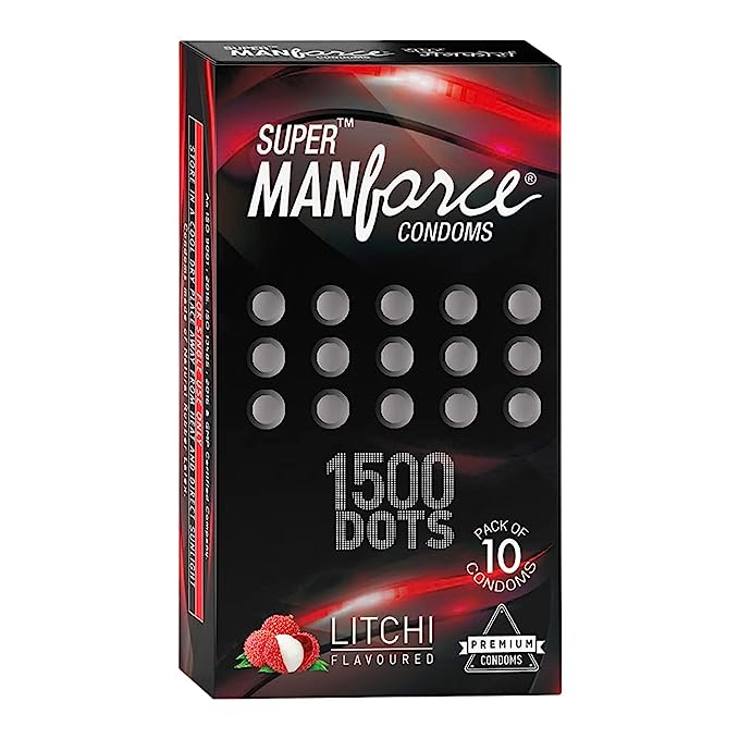 SUPER MANFORCE CONDOMS (LITCHI) 10'S SUPER MANFORCE CONDOMS (LITCHI) 10'S