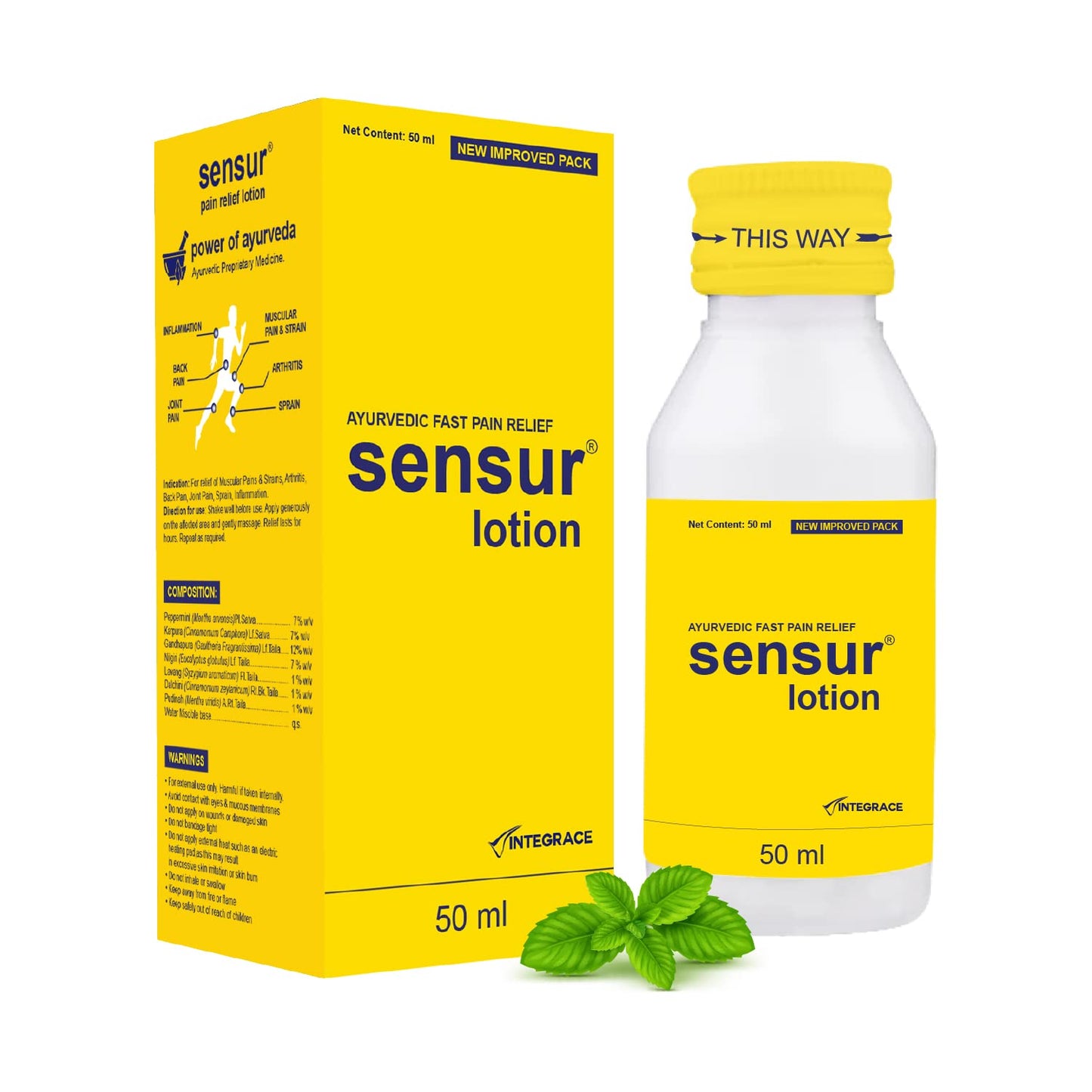 Sensur Lotion 50 Ml Pack of 1 Sensur Lotion 50 Ml Pack of 1