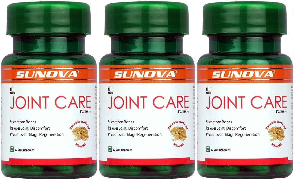 SUNOVA JOINT CARE FORMULA 60 CAPSULES (60 No) SUNOVA JOINT CARE FORMULA 60 CAPSULES (60 No)