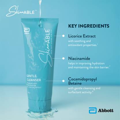 Skinnable Abbotts Skincare Gentle Cleanser Face Wash  (100 ml)