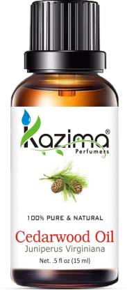 KAZIMA Pure Cedarwood Oil - Beauty And Skin Benefits  (15 ml)