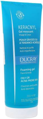 DUCRAY Keracnyl Foaming Gel Acne-Prone Skin 200ml Face Wash