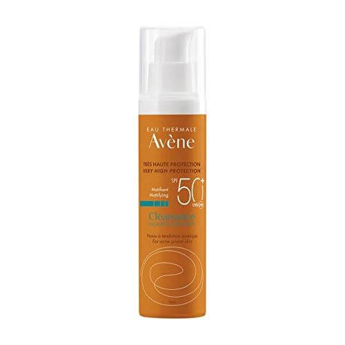 Avene Sunscreen  SPF 50+ PA+ Cleanance Very High Protection SPF 50+ Suncreen For Oily Blemish Prone Skin  (50 ml)