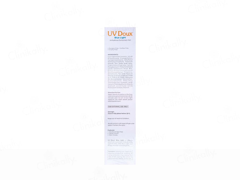 Brinton Uv Doux Blue Sunscreen Gel 100 g