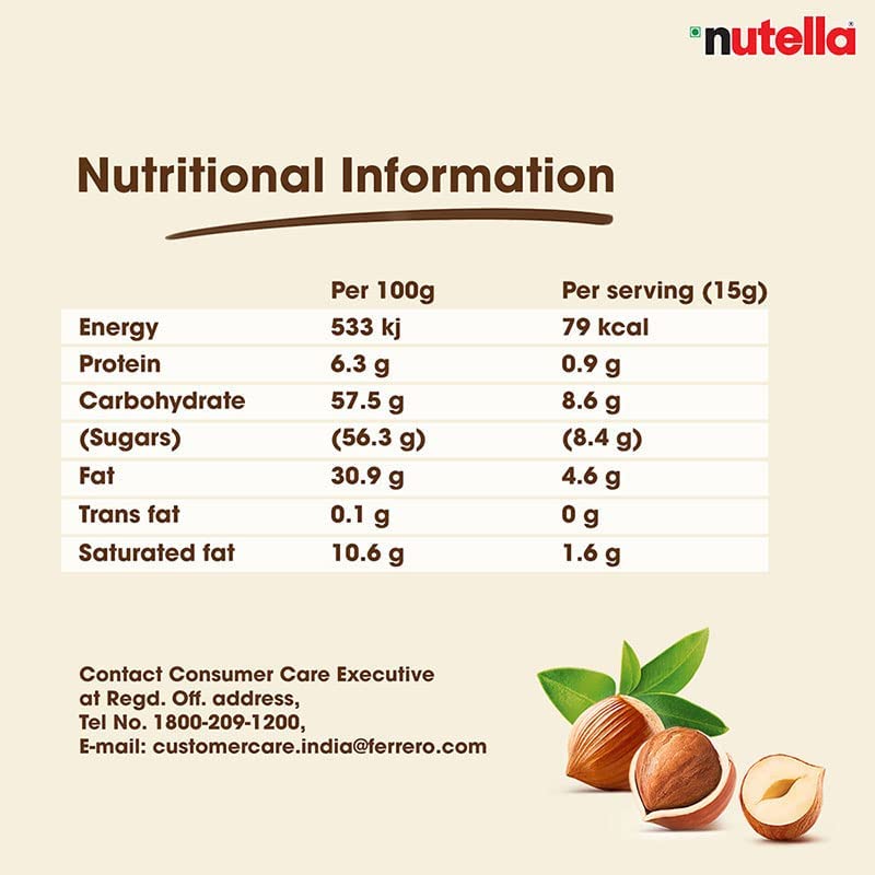 Nutella Hazelnut Spread with Cocoa 12.35 oz  350g