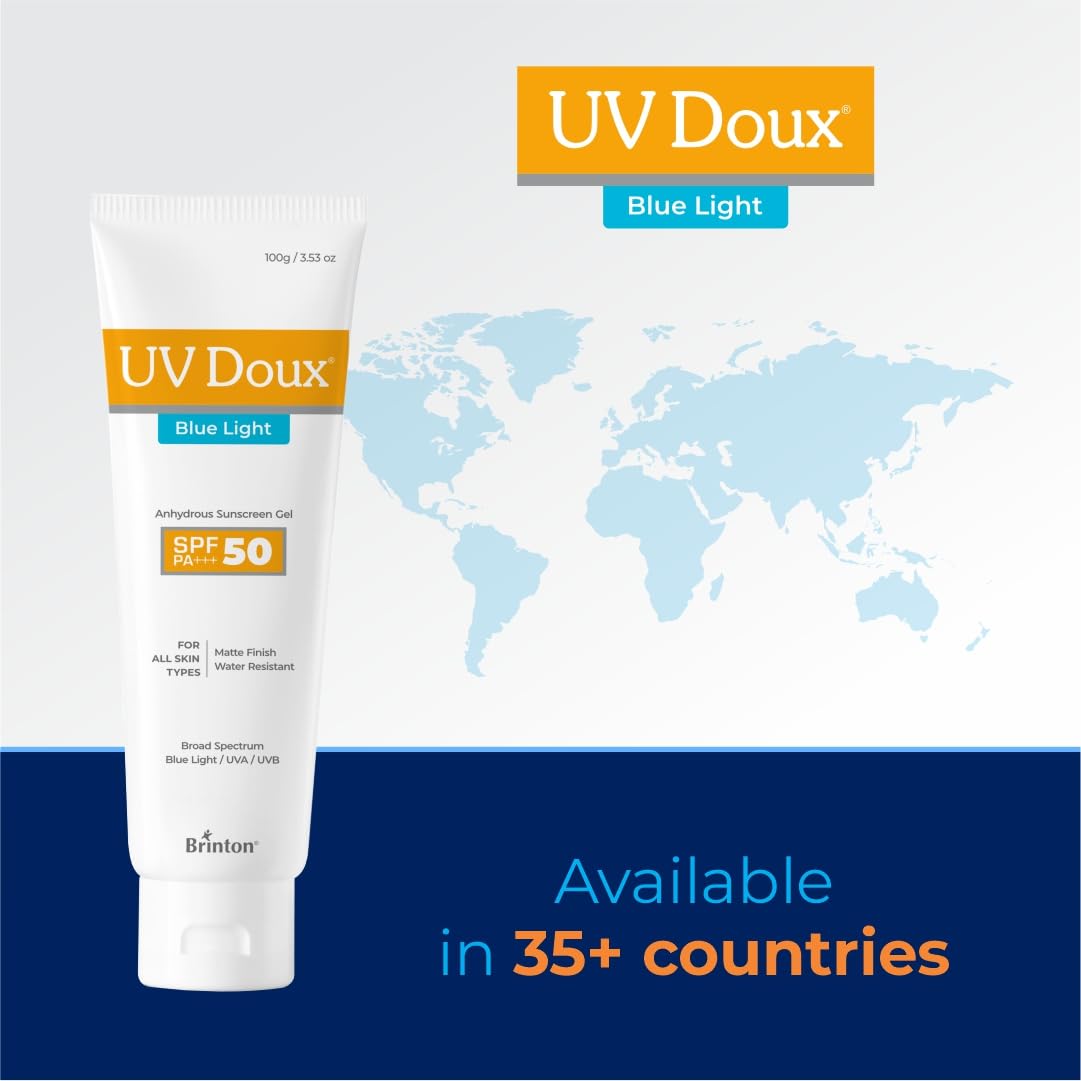 Brinton Uv Doux Blue Sunscreen Gel 100 g