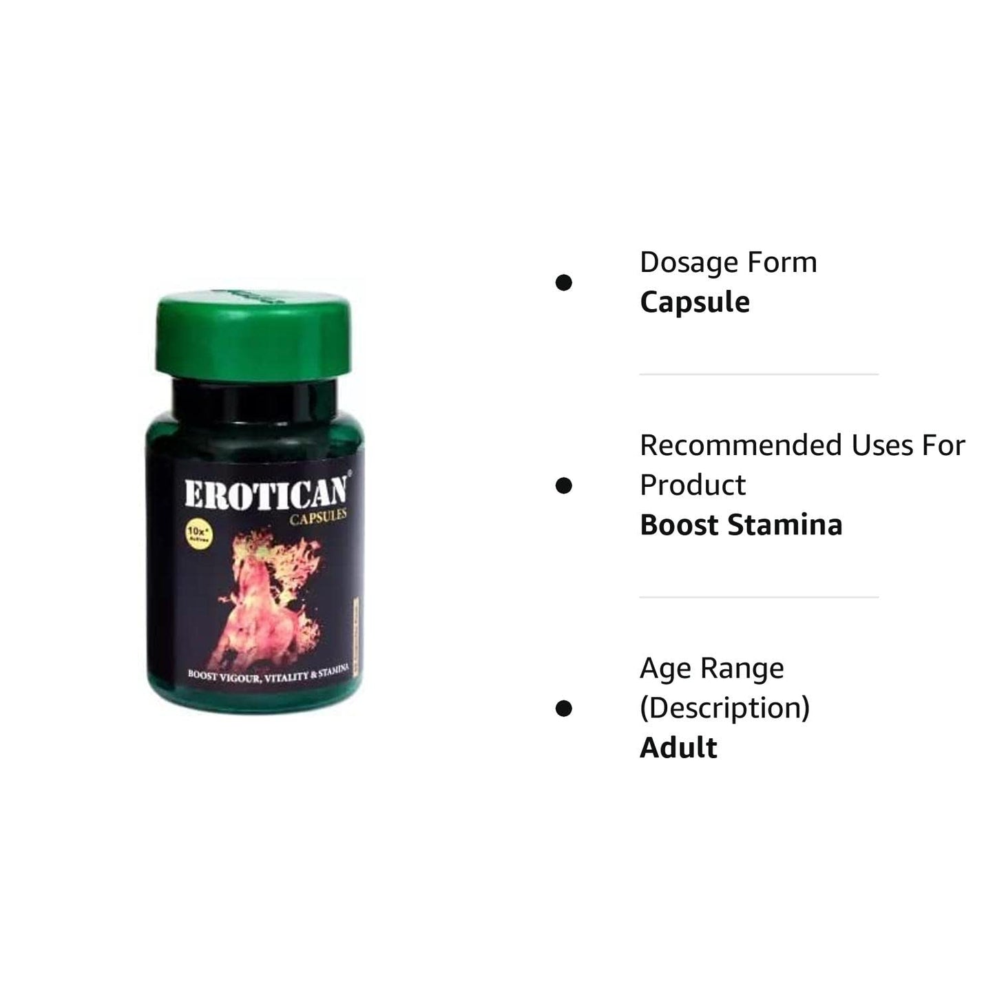 SUNOVA Erotican 60 capsule pack (600 mg)