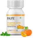 Inlife Pumpkin Seed Extract Supplement  500 mg - 60 Vegetarian Capsules  (60)