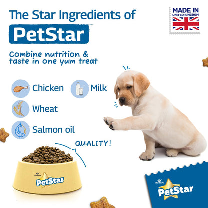 PetStar Puppy 3 kg Dry Milk & Wheat Dog Food