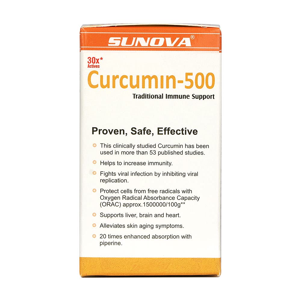 SUNOVA CURCUMIN-500 (60 capsules)