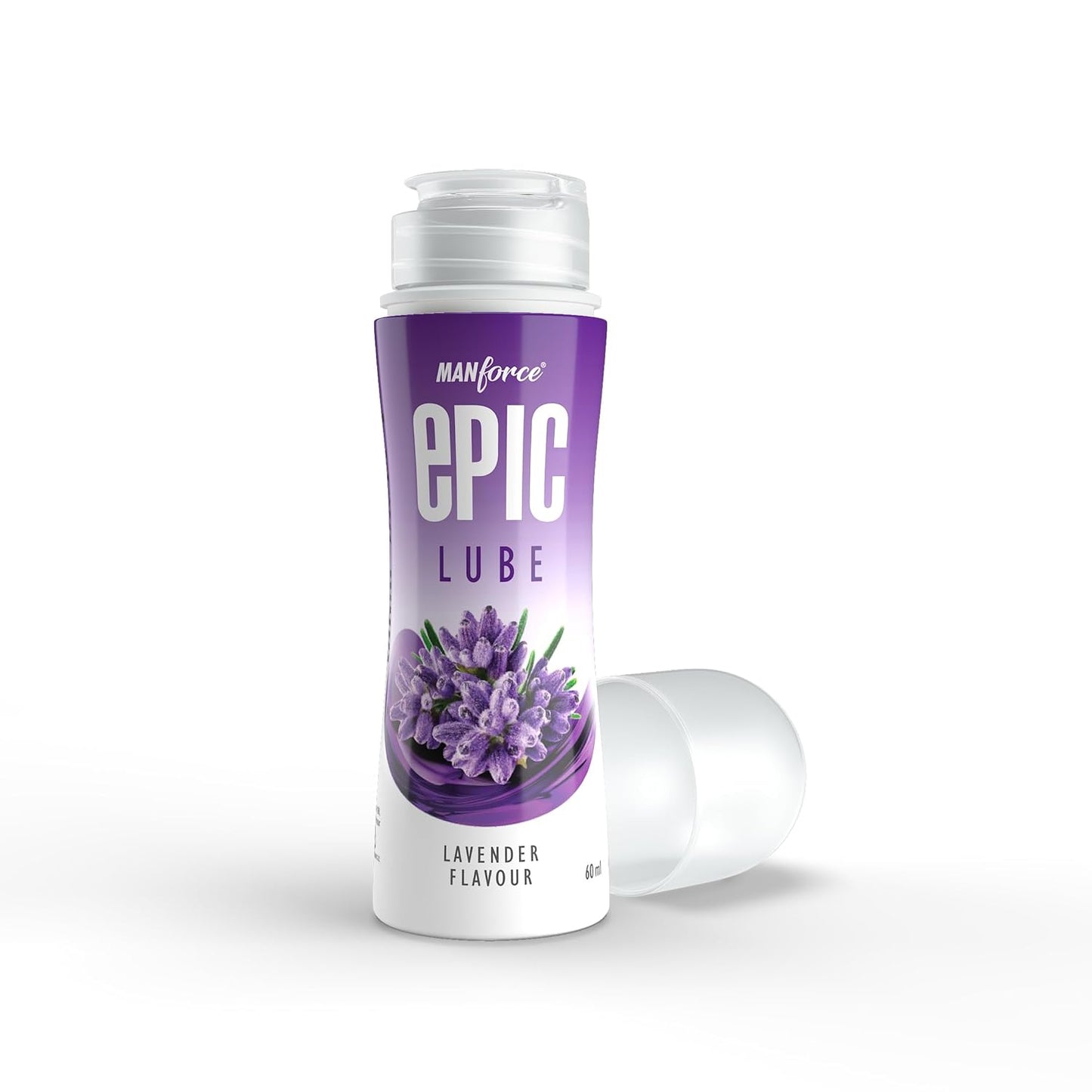 Manforce Epic Thinx Overloaded Ultra-Thin Condoms (3 Count) + Epic Lavender Lube (60ml)