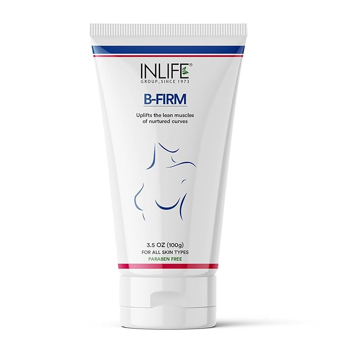 INLIFE BFC Cream for Women  Body Massage Cream with Fenugreek Nigella Sativa Aloe Vera  100g Tube