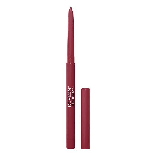 Revlon Lip Liner Colorstay Face Makeup with Built-in-Sharpener Longwear Rich Lip Colors Smooth Application 670 Wine