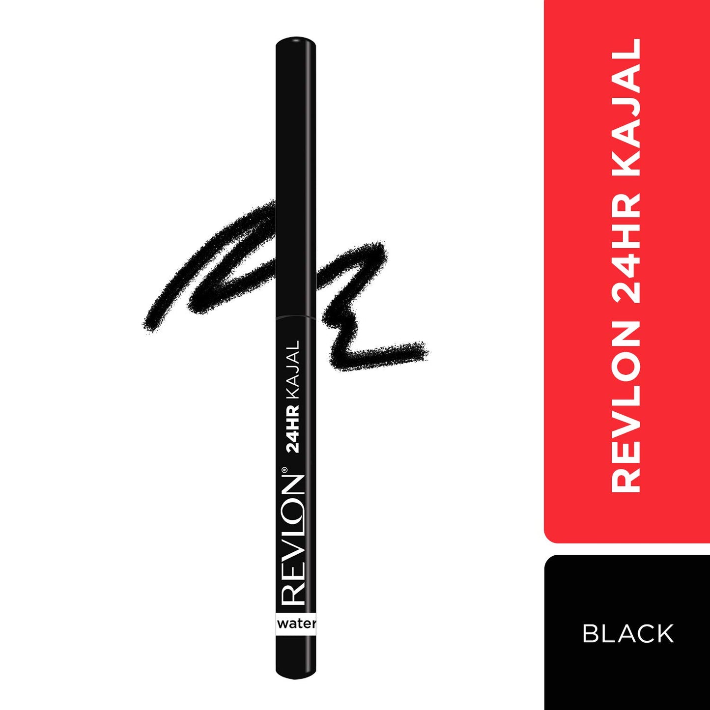 REVLON 24 Hr Kajal Matte Finish 0.35g - Intense Black