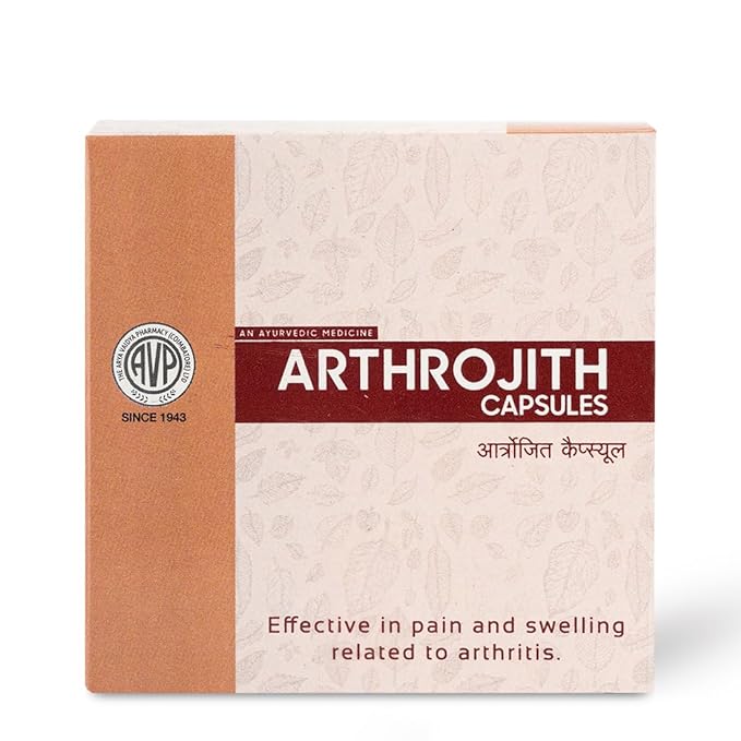 THE ARYA VAIDYA PHARMACY (COIMBATORE) LIMITED Arthojith Pain Relief For ArtheritisJoint Pain & SwellingBack Pain-100Capsules