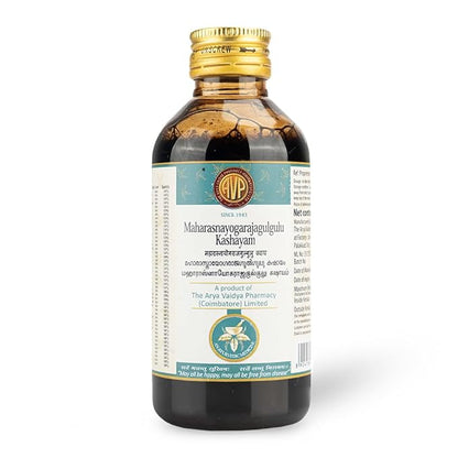 AVP Maharasanayogarajagulugulu Kashayam 200ML | Herbal Decoction | Helps In Pain And Swelling | Effective In Arthritis | Strengtenes | Alleviate Pain And Swelling