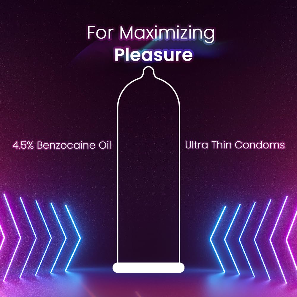Manforce Xtra passion climax delay ultra thin condoms 10s - Pack of 2