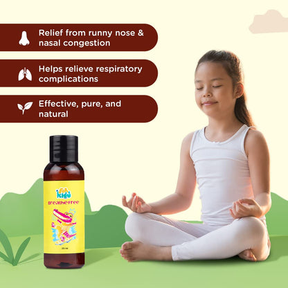 ForKids Breathe Free Decongestant Spray Best nasal spray for severe congestion | Quick Treatment for Blocked Nose