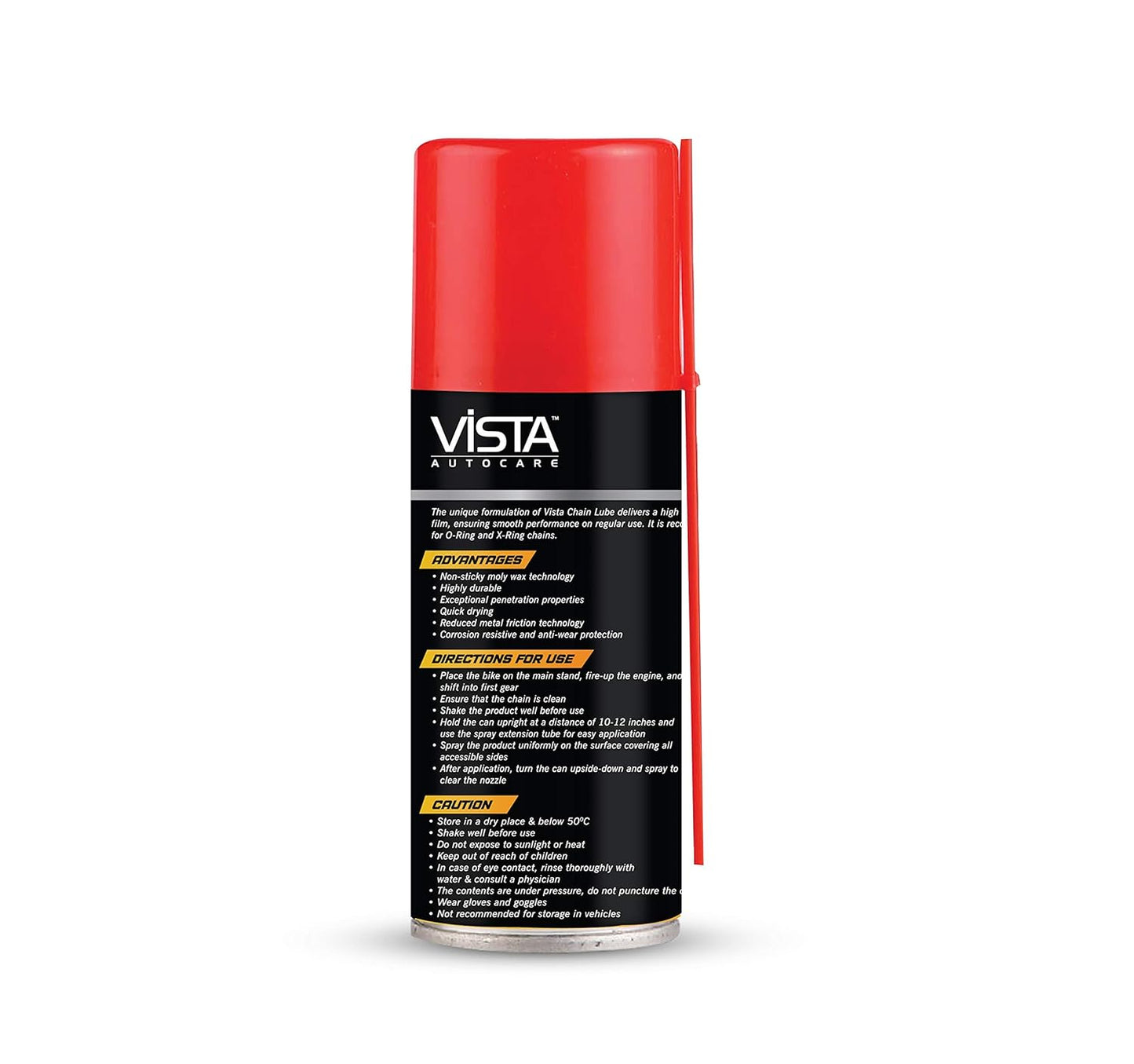 Vista Chain Lube 110ml | Bike Chain Lube | Chain Lube | Chain Spray