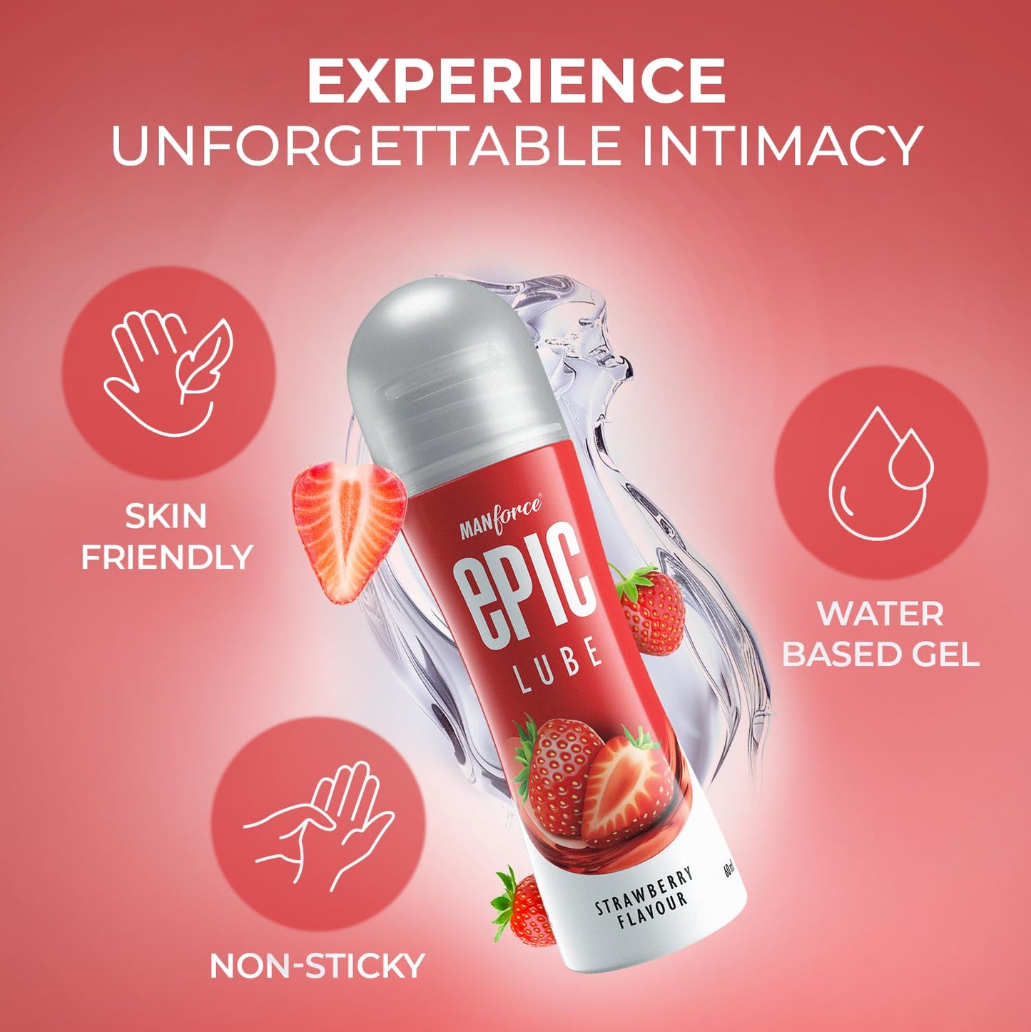 Manforce Epic Thunder Ring + Litchi Aloe Vera Lube