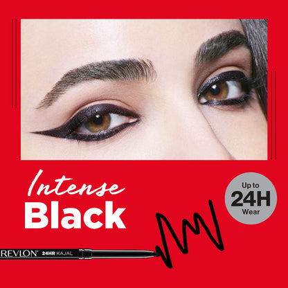 REVLON 24 Hr Kajal Matte Finish 0.35g - Intense Black