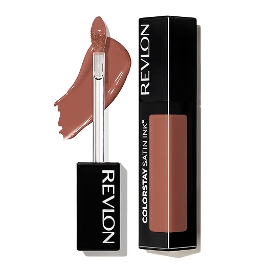 Revlon ColorStay Satin Ink Liquid Lipstick | Longlasting 16 Hrs| Smudge Proof | Vitamin E- Wild Ride 5ml