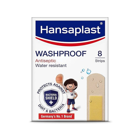 Hansaplast Washproof (8 Strips) Pack of 12