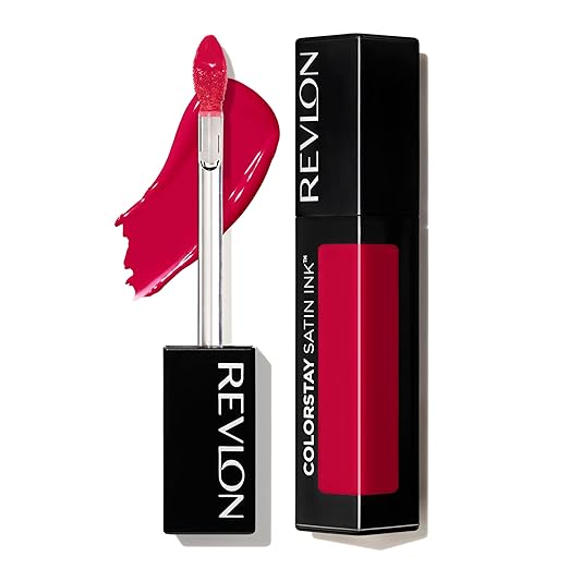 Revlon ColorStay Satin Ink Liquid Lipstick | Longlasting 16 Hrs| Smudge Proof | Vitamin E- On A Mission 5ml