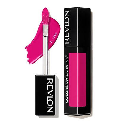 Revlon ColorStay Satin Ink Liquid Lipstick | Longlasting 16 Hrs| Smudge Proof | Vitamin E- Seal The Deal 5ml