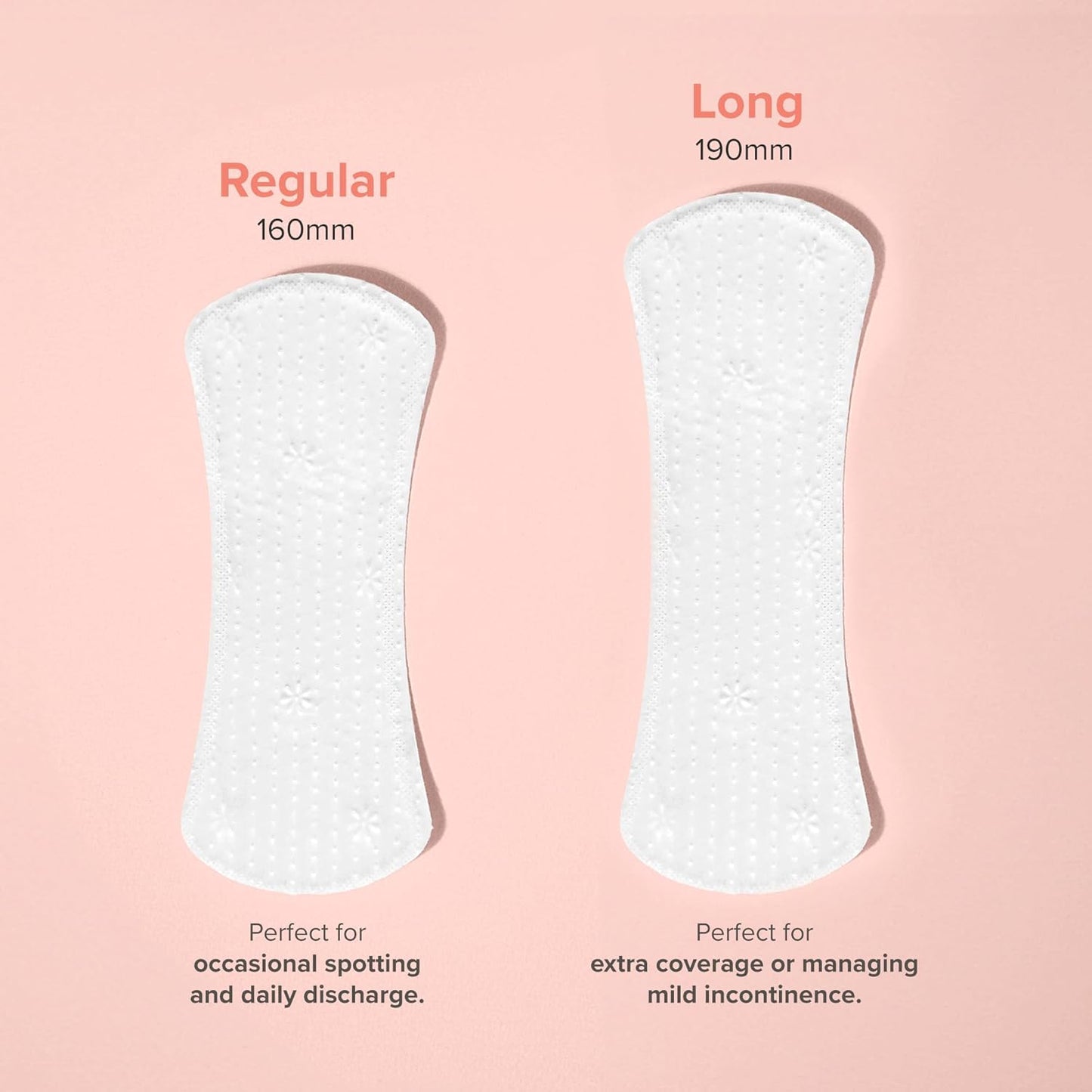 Nua UltraSoft Panty Liners For Women Daily Use  40 Liners  190mm Long  RashFree and ToxinFree  Protection Against Leakage and Discharge  Keeps You Dry  Fresh All Day Long