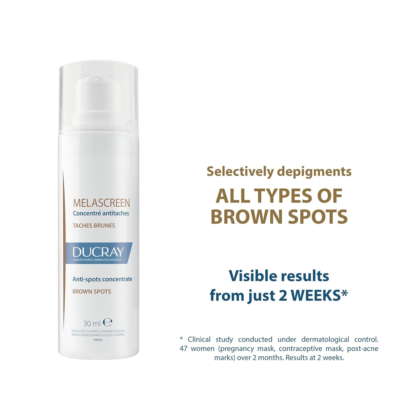 DUCRAY Melascreen Anti  Spots concentrate for Pigmentation & Dark Spot Removal Cream  (30 ml)